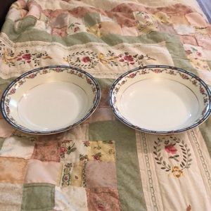 Vintage Coupe Soup Bowls (2), Thun